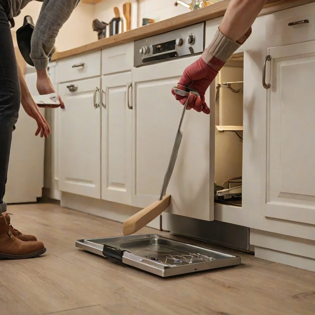 Jak wyciągnąć zmywarkę z zabudowy: krok po kroku