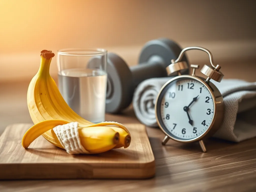 Ile czasu przed treningiem zjeść banana?