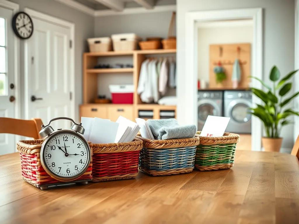 Najlepsze sposoby na organizację czasu w dużym gospodarstwie domowym